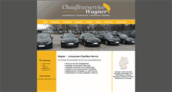 Desktop Screenshot of chauffeurservice-wagner.de